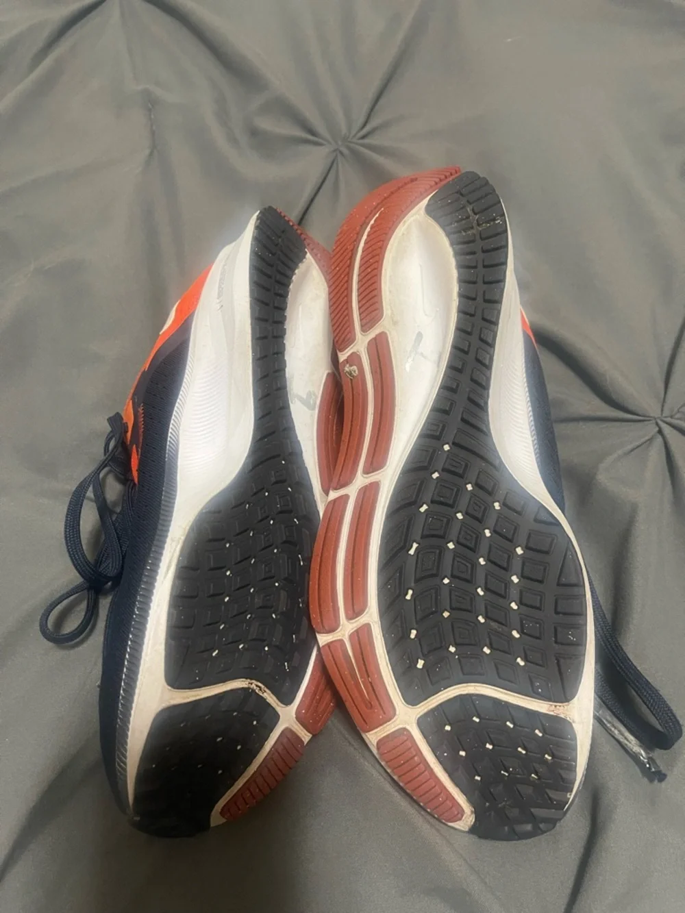 Chicago Bears Nike Running Shoes in Navy & Orange